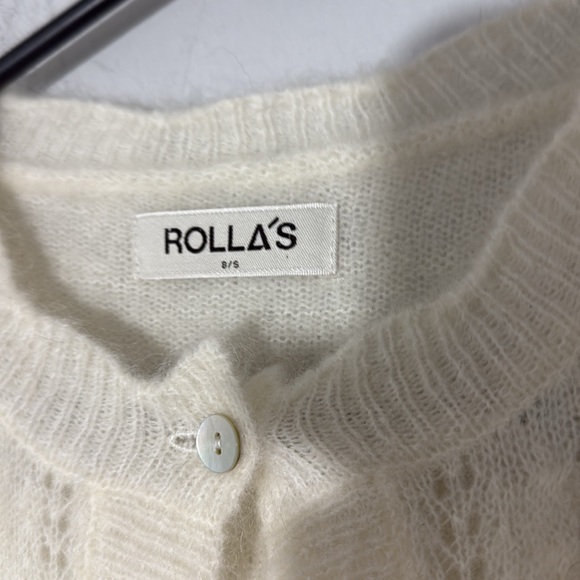 Rolla’s mohair white cardigan. Like new - Picture 3 of 4